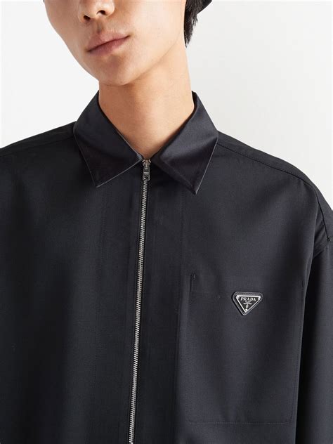 prada italy mens long sleeve shirts|Prada Long Sleeve Shirts for Men .